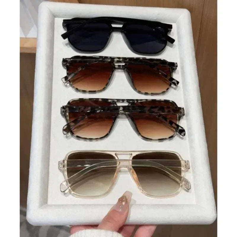 Multicolor Aviator Sunglasses Set