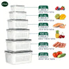 Stackable Airtight Produce Storage Containers