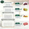 Stackable Airtight Produce Storage Containers