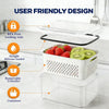 Stackable Airtight Produce Storage Containers