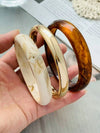 Vintage Acrylic Resin Bangle Set