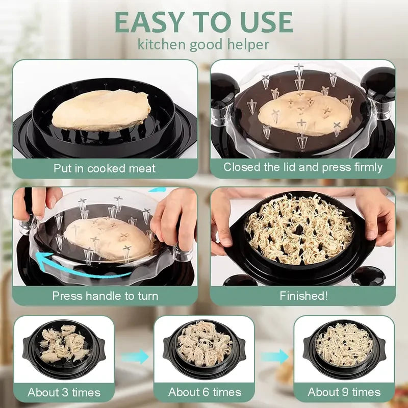 BPA-Free Chicken and Pork Shredder