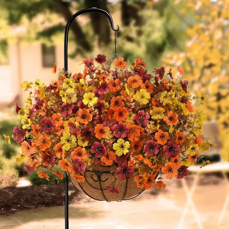 Artificial Fall Flower Bushes