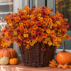 Artificial Fall Flower Bushes