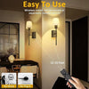 Wireless Wall Light Set for effortless warm ambiance on any wall