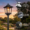 Hoodink Aluminum Solar Garden Post Light